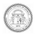 Judicial Council of Georgia logo.