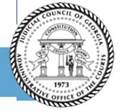Judicial Court of Georgia logo.